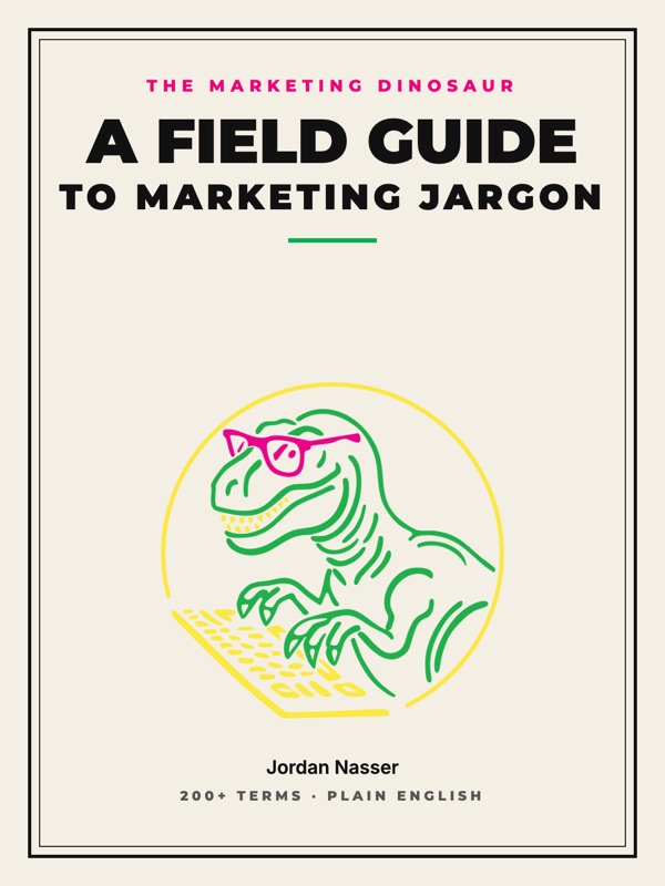 Cover of A Field Guide to Marketing Jargon, the PDF